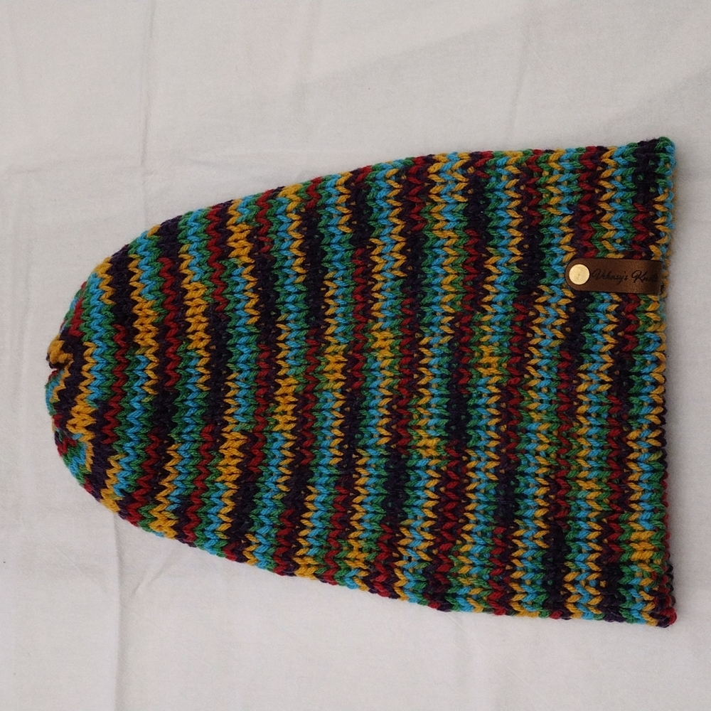 (2 Styles / 1 Price ) Unique Reversible Knit Beanie (Item #2000)